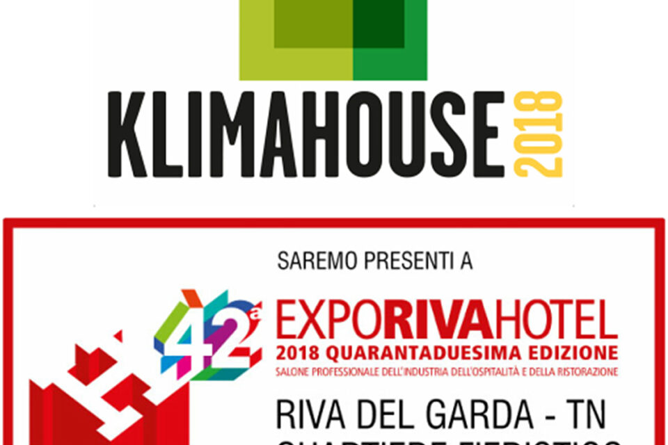 Immagine per Due grandi eventi: Klimahouse 2018 e Expo Riva Hotel