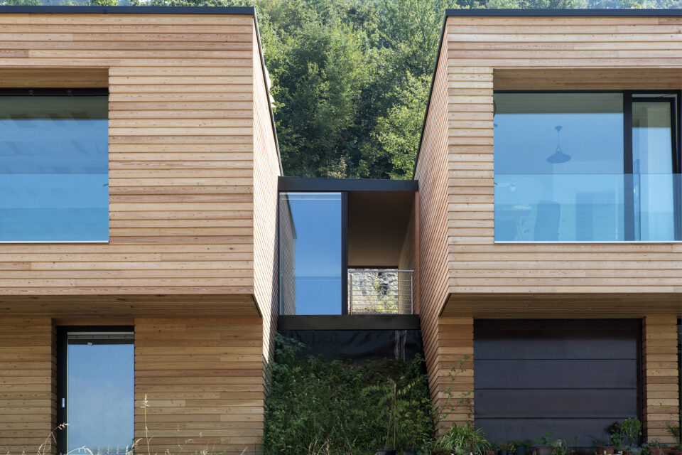 Immagine per Ville residenziali in legno con parapetti in vetro sul Lago d’Iseo - 4